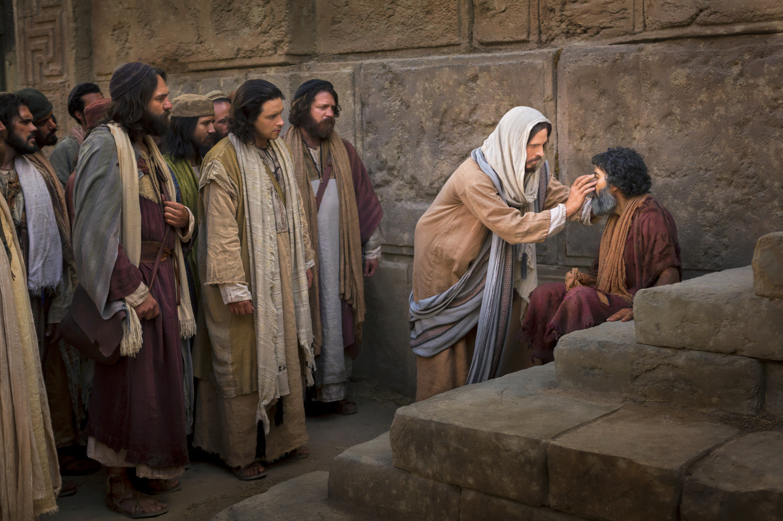 Jesus Heals A Blind Man | Mormon Channel