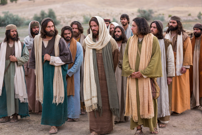 Matthew 19:23–26, Christ teaches John and the other Apostles
