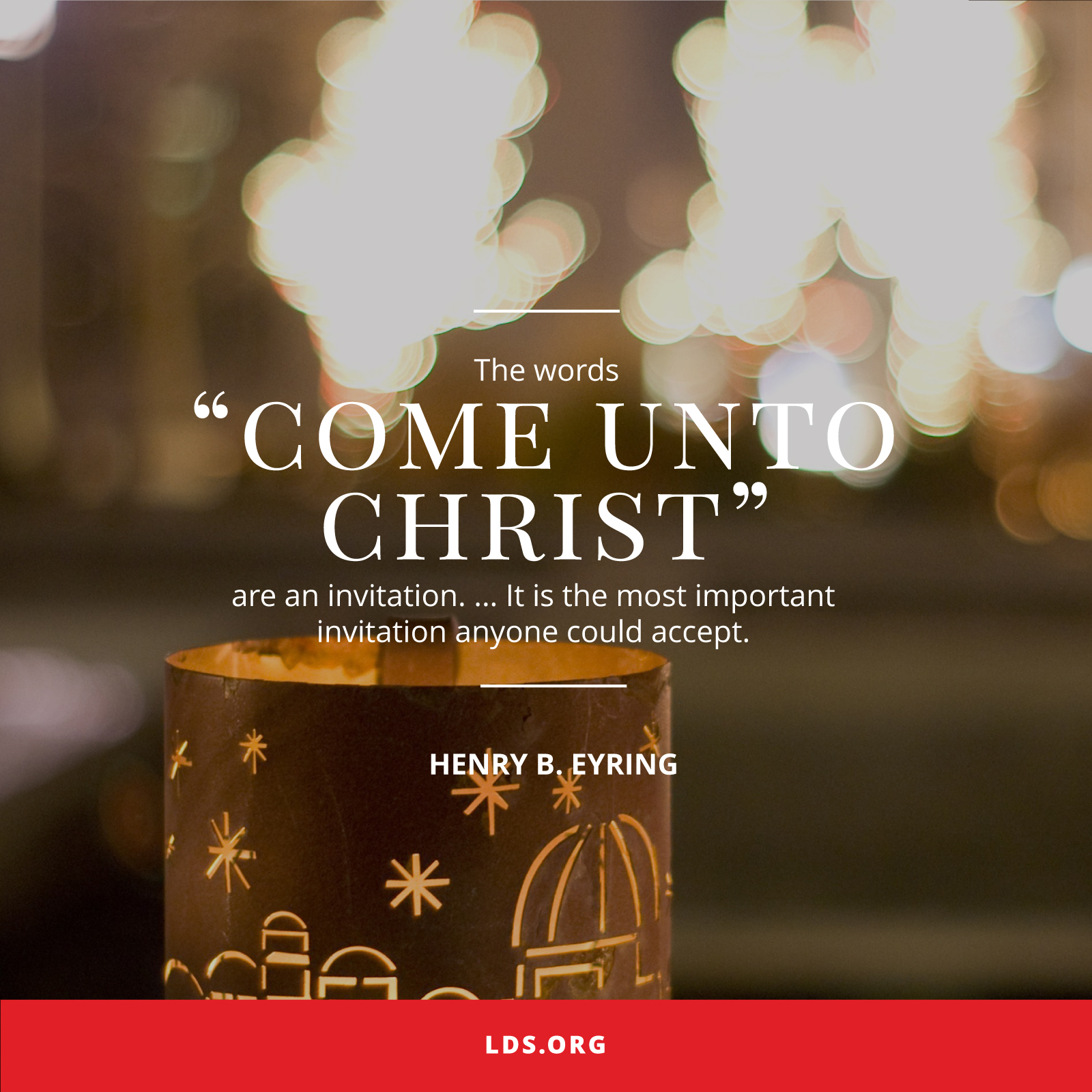 Come Unto Christ