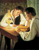 Joseph Smith Translating the Book of Mormon