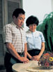 Praying couple