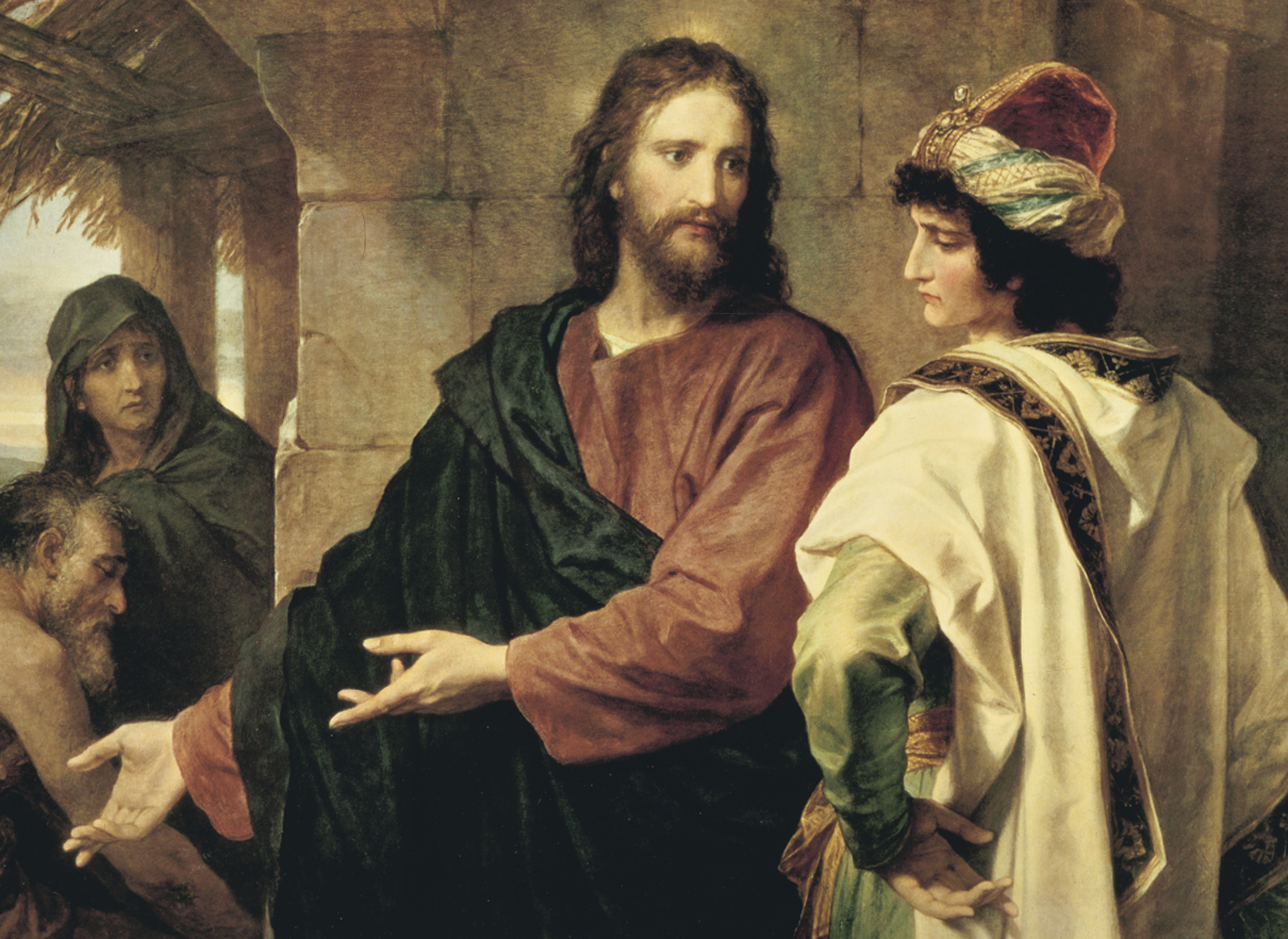 Christ And The Rich Young Ruler