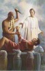 An Angel Saves Abraham
