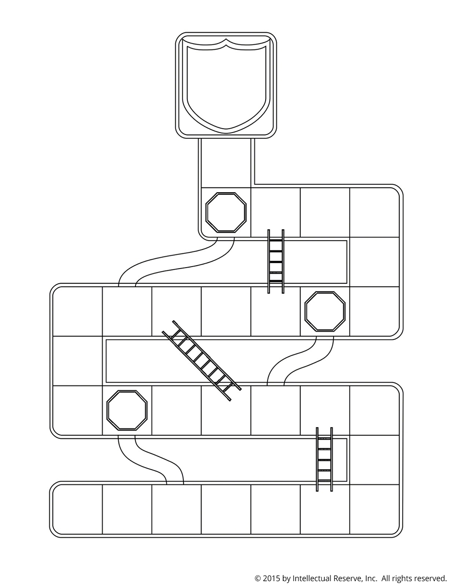 Board game template, Printable board games, Ladders game