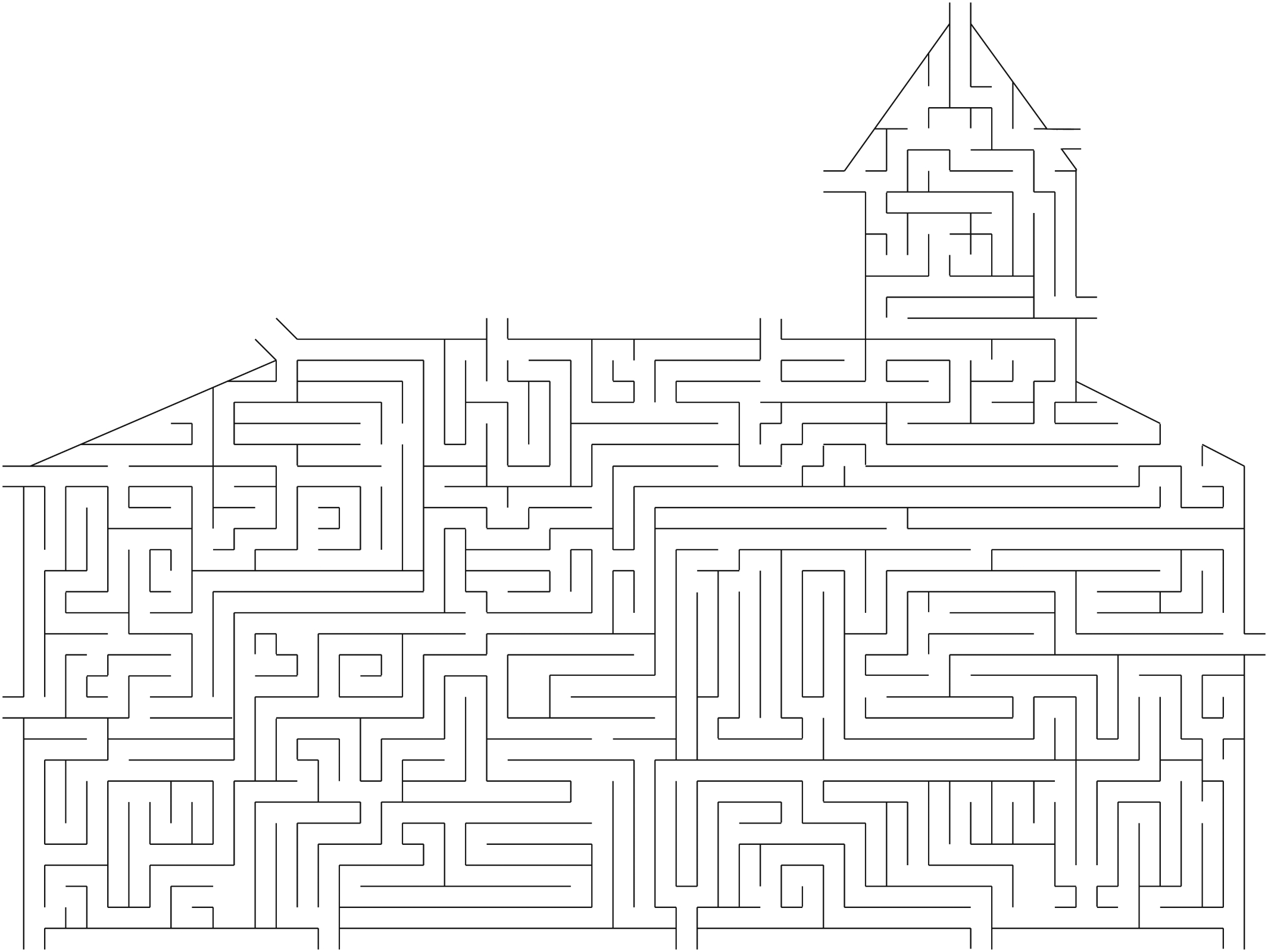 A Church Maze