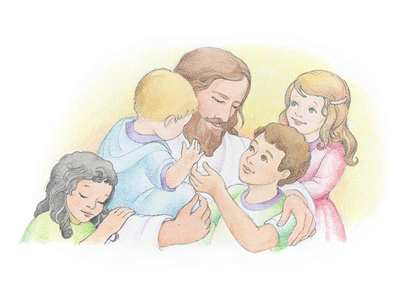 clipart jesus hugging child - photo #8