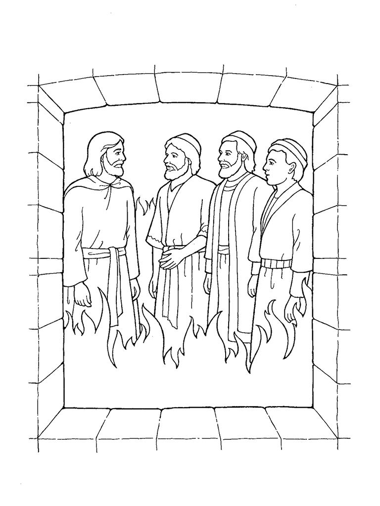 abednego coloring pages - photo #21