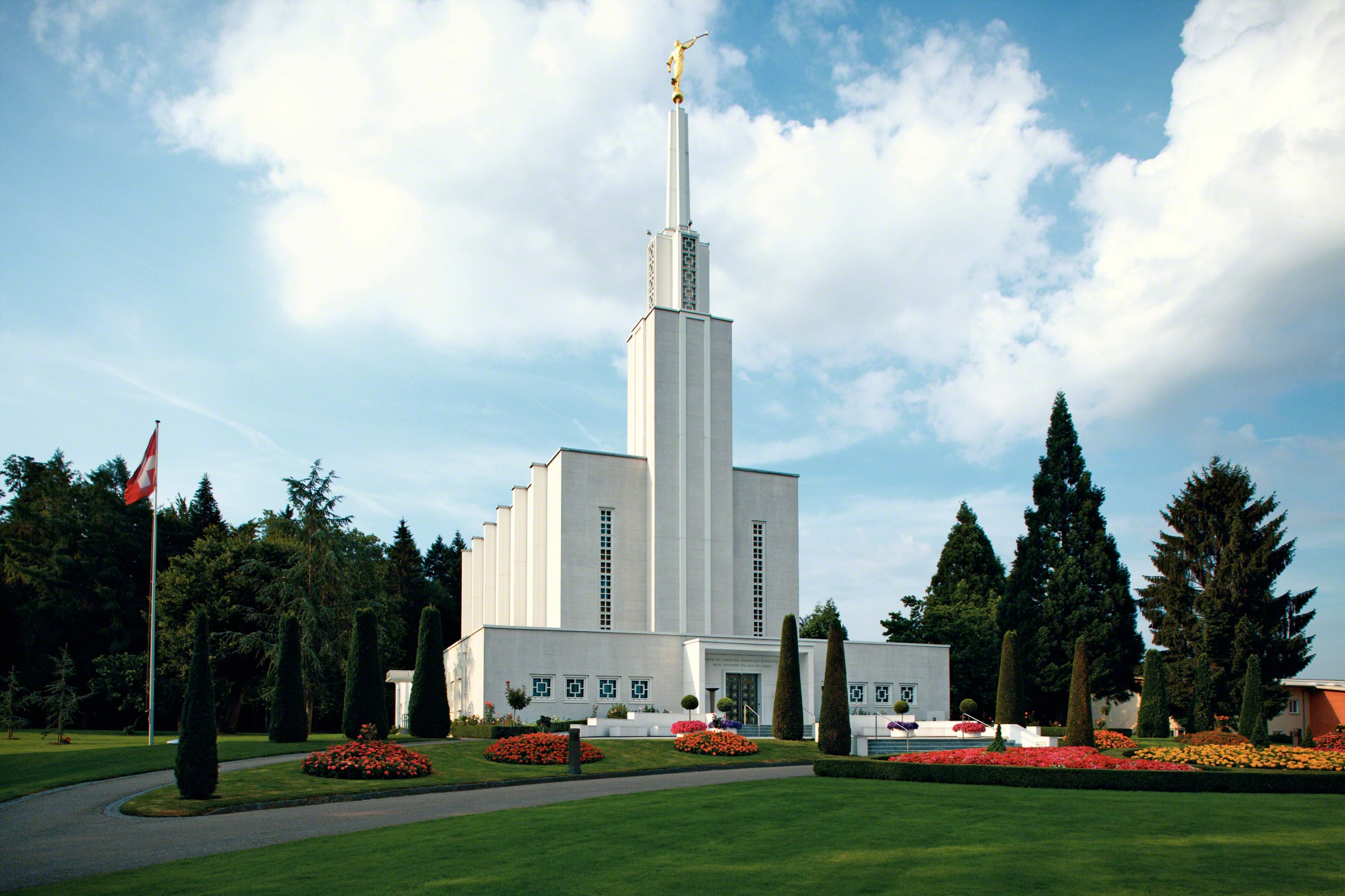 The Bern Switzerland Temple And Grounds