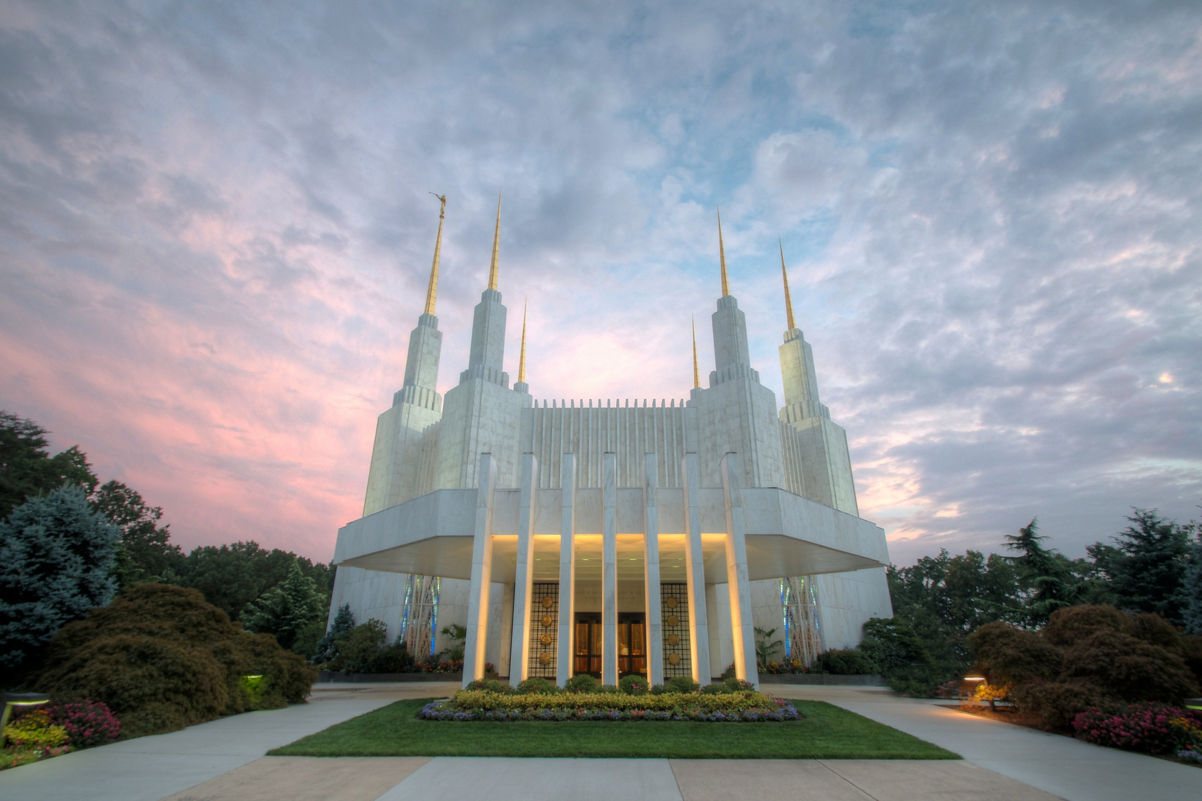 Washington D.C. Temple Entrance