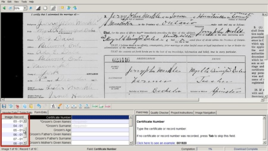 Quick Start to Indexing