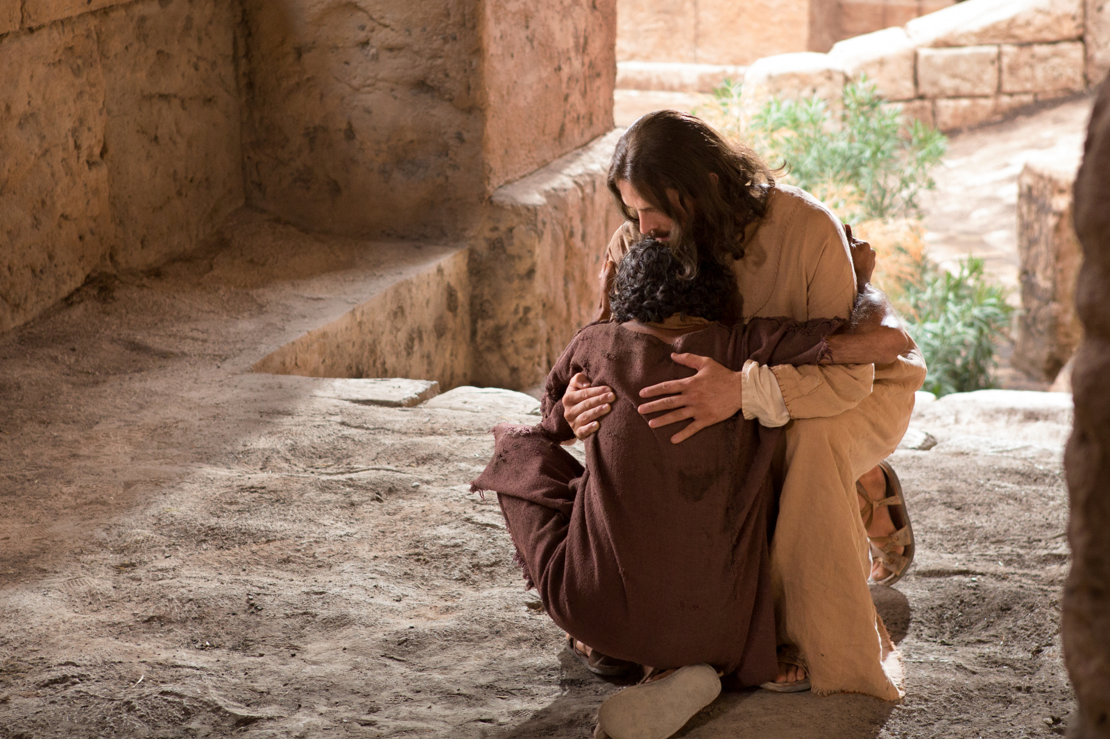 jesus heals the blind man clipart - photo #38