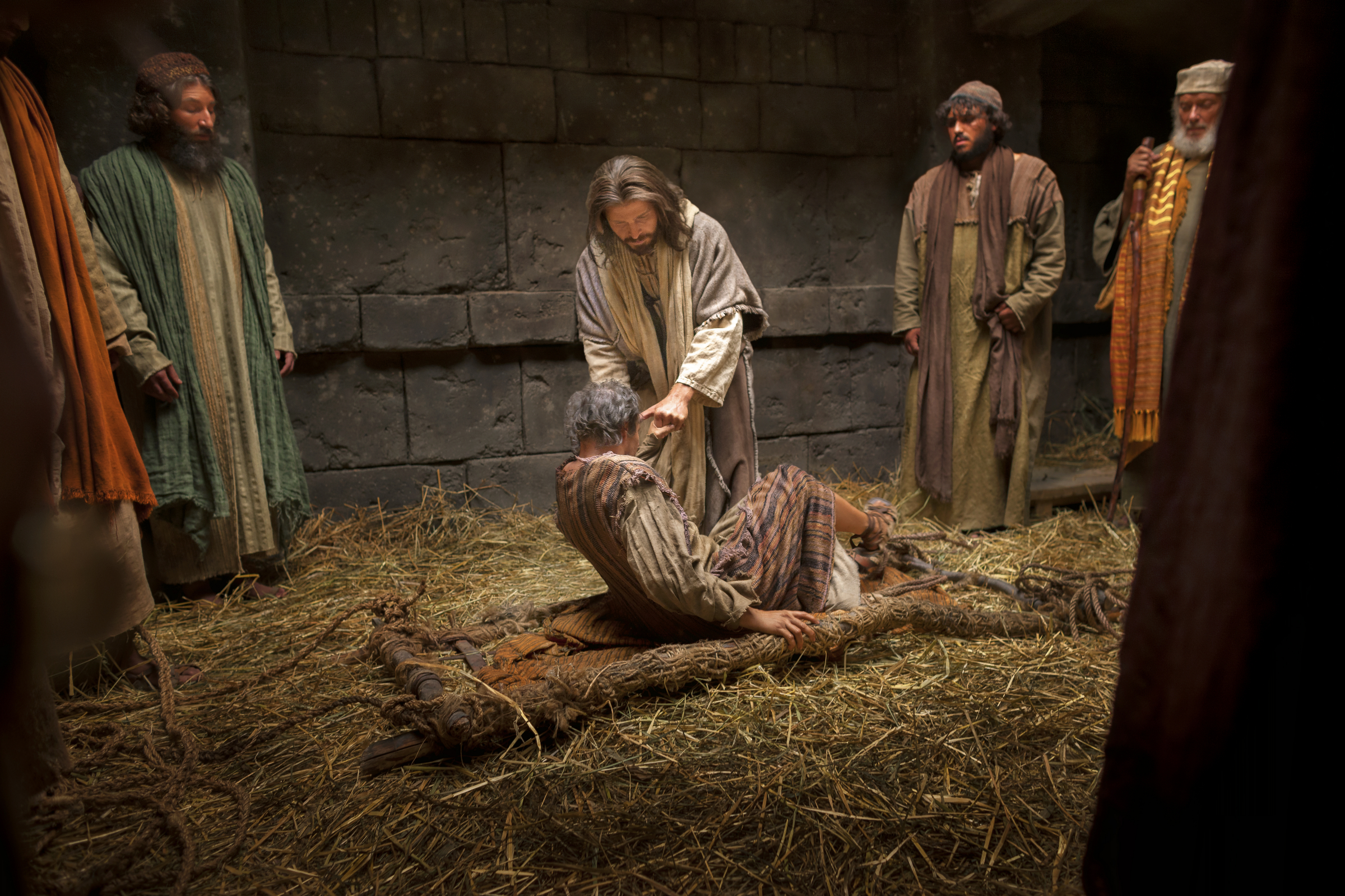 Christ Healing a Man with Palsy