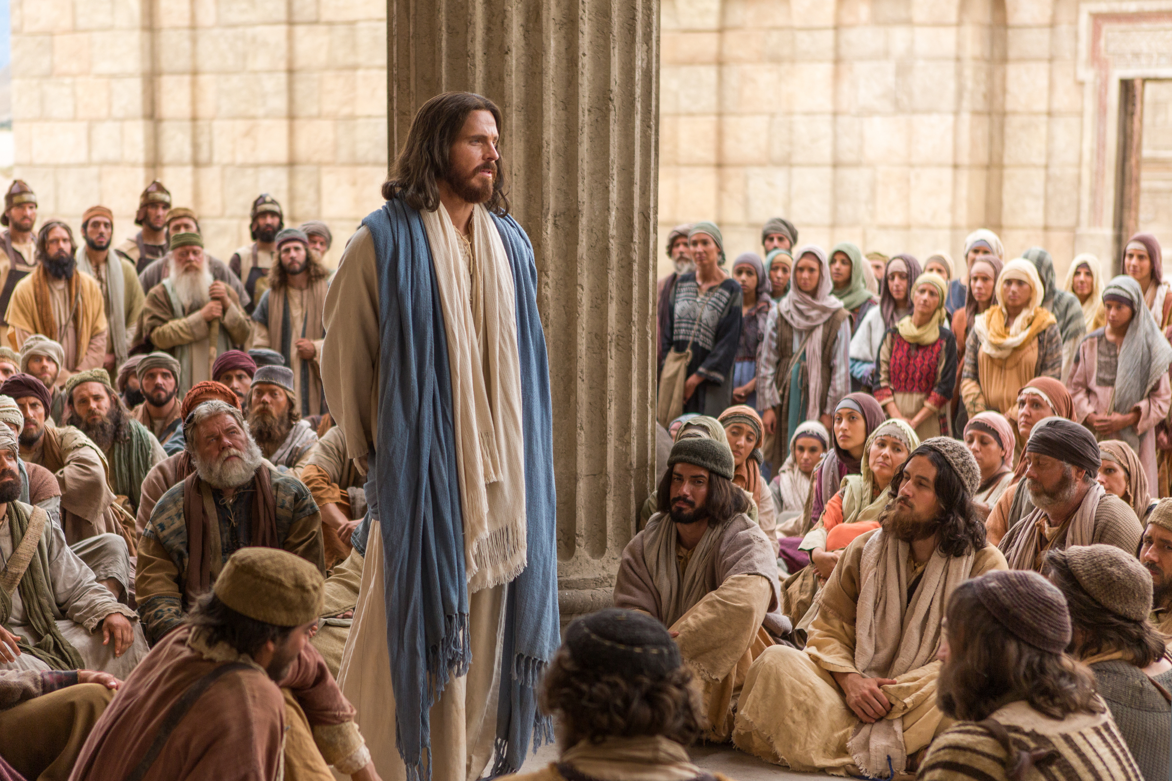 Jesus Teaches to Those Who Listen - 2400 x 1600 jpeg 4469kB