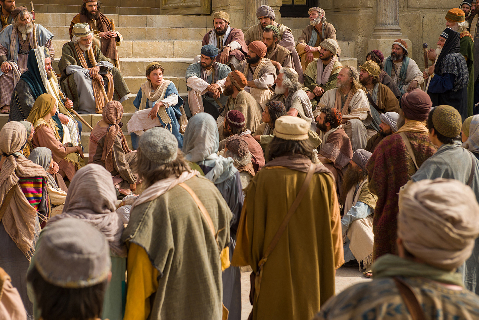 Young Jesus In The Temple