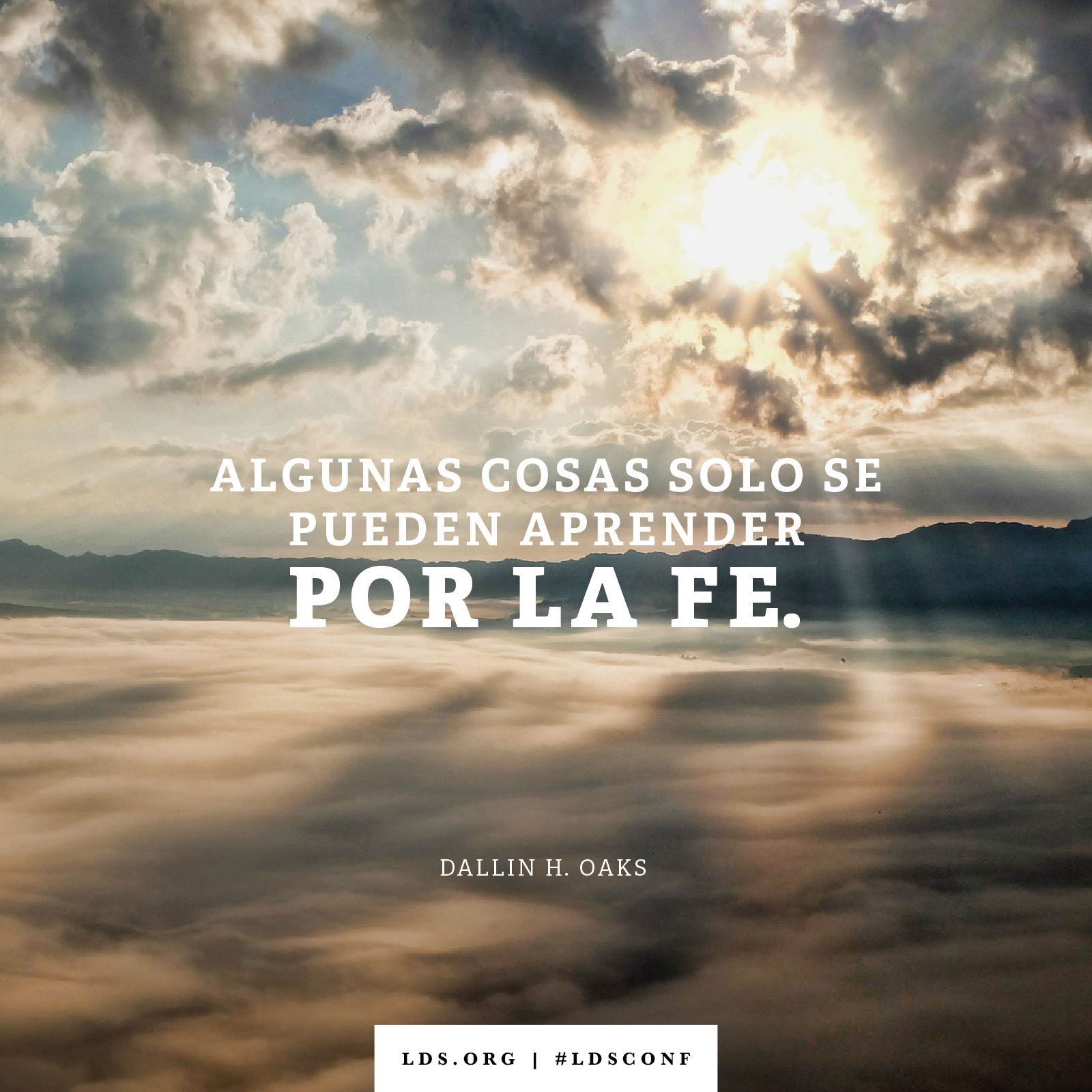 Aprender por la fe
