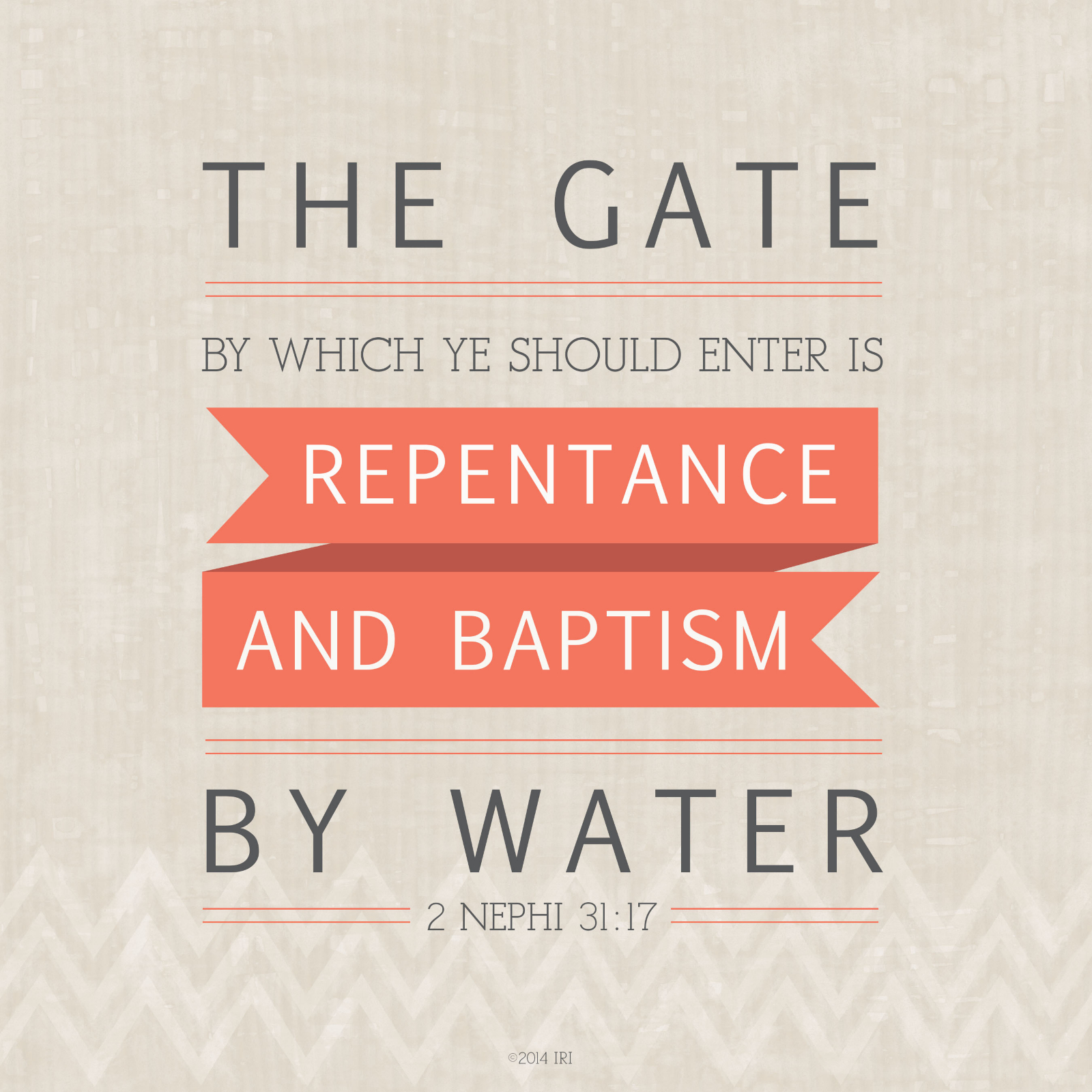 repentance and baptism