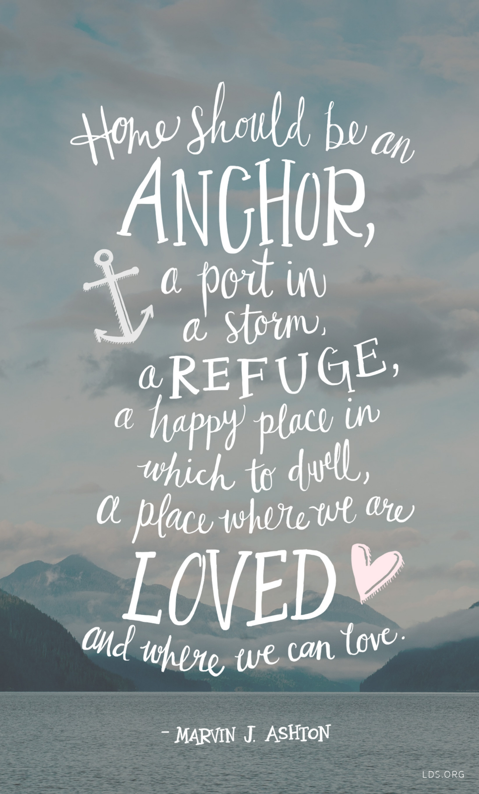 home should be an anchor child christmas poem
