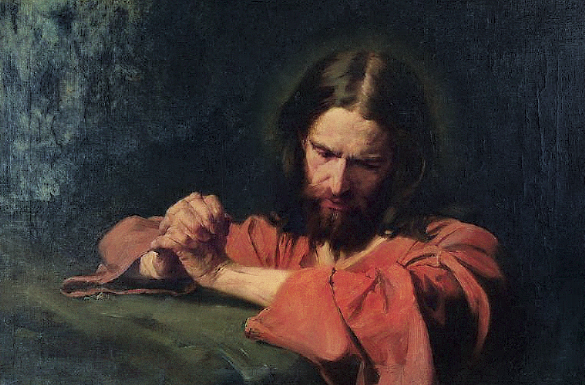 Christ Praying In The Garden Of Gethsemane