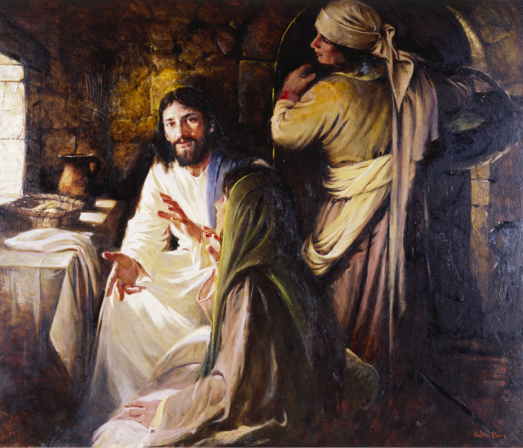 Christ in the Home of Mary and Martha