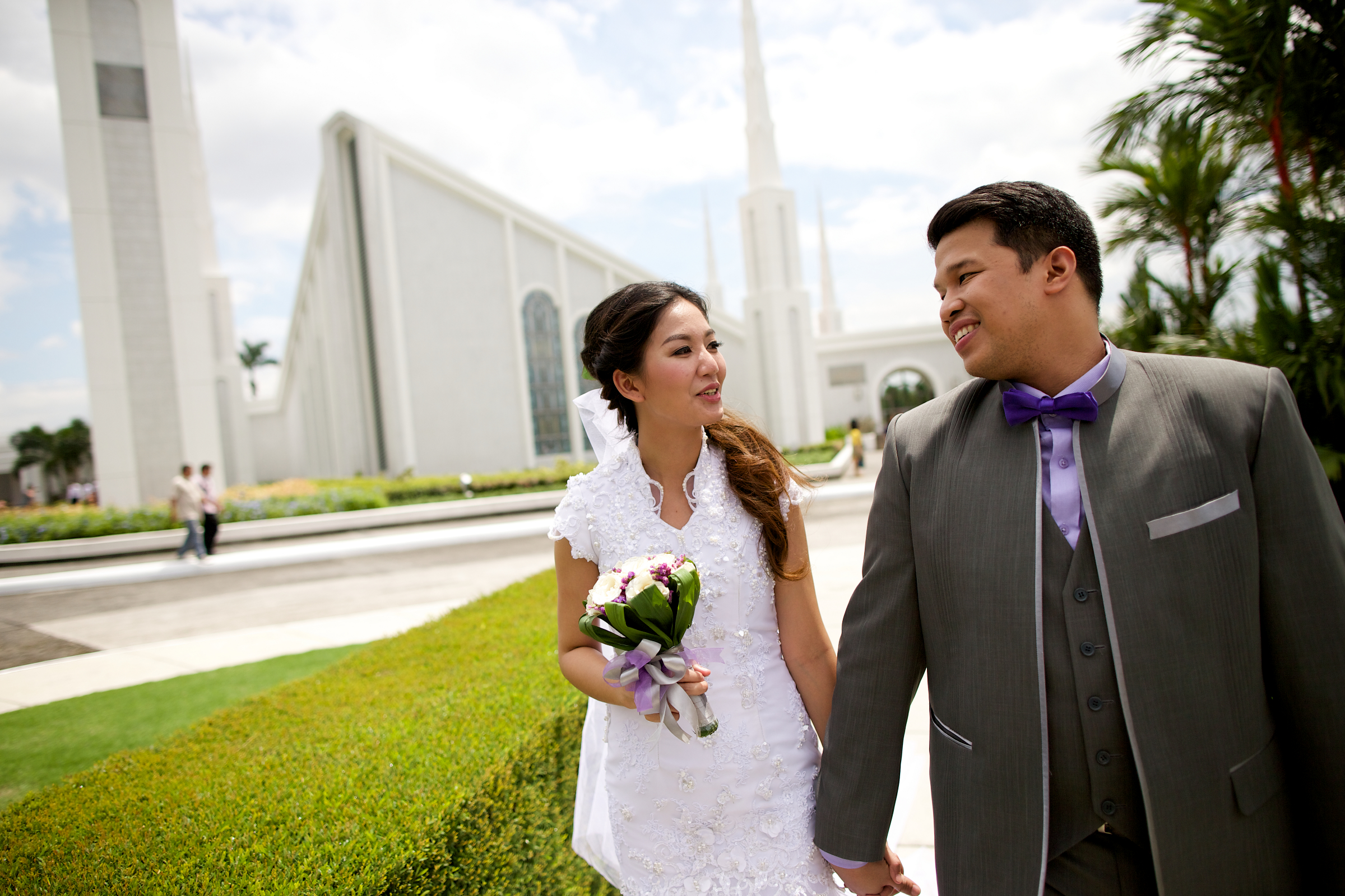 At the Temple