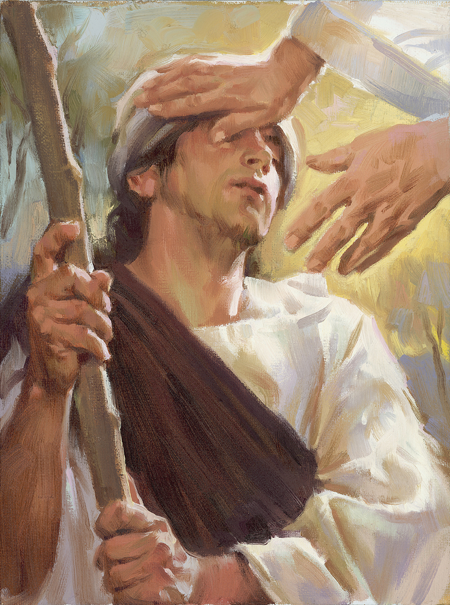Christ Healing a Blind Man