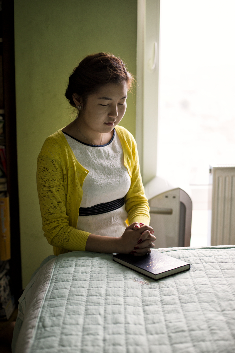 Young Woman in Prayer