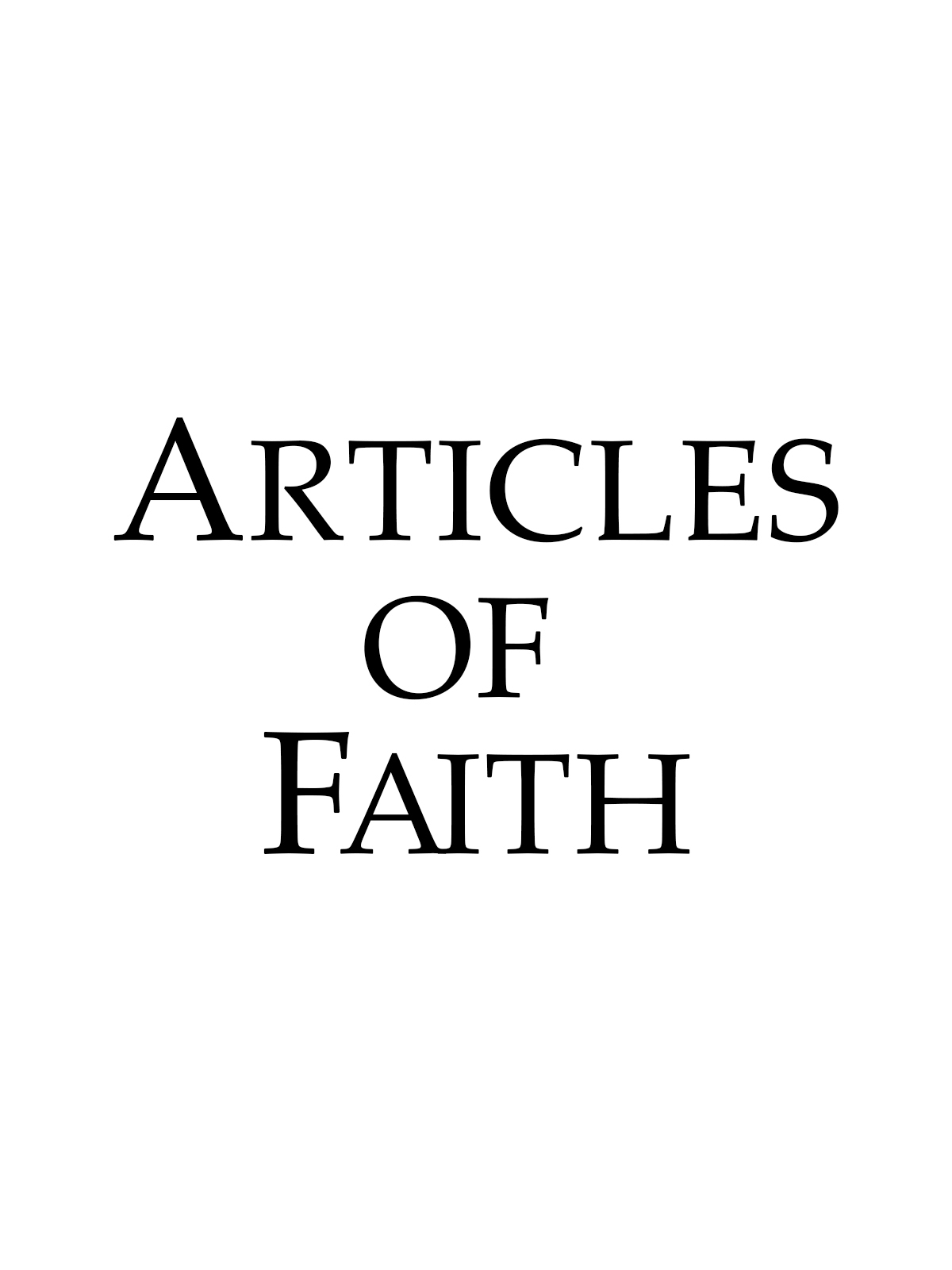 Faith & Life: A Christian Article Collection