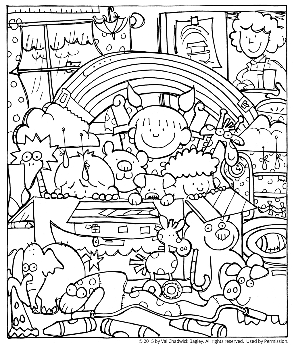 Gambar Noah Ark Coloring Page Download Pages di Rebanas - Rebanas