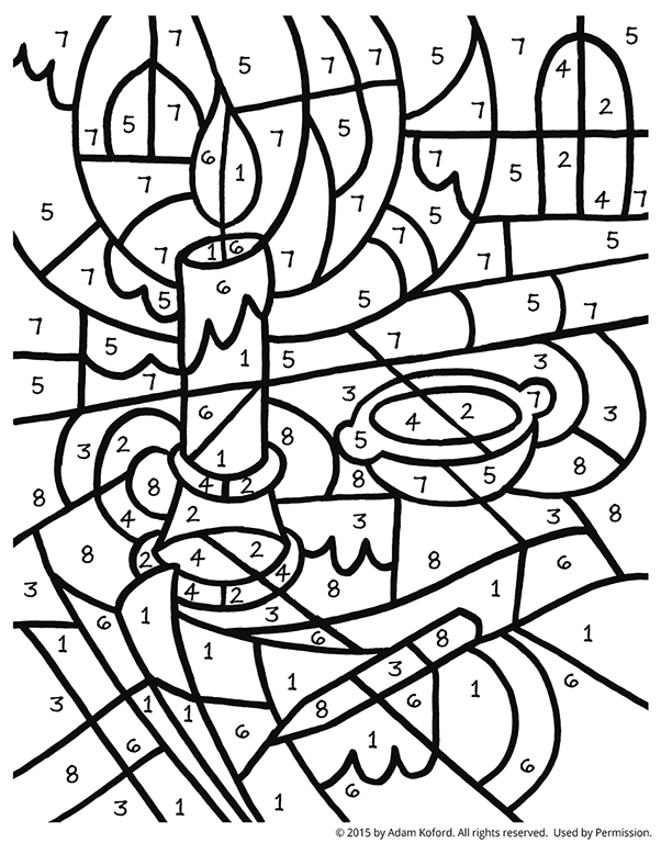 color by numbers