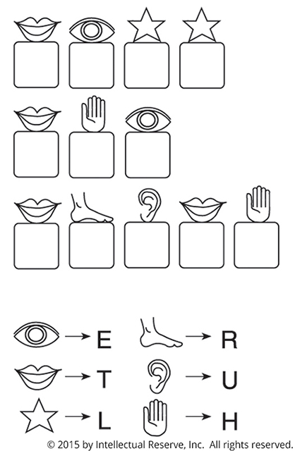 Match Letter to Symbol