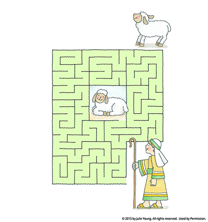 Find My Sheep Maze