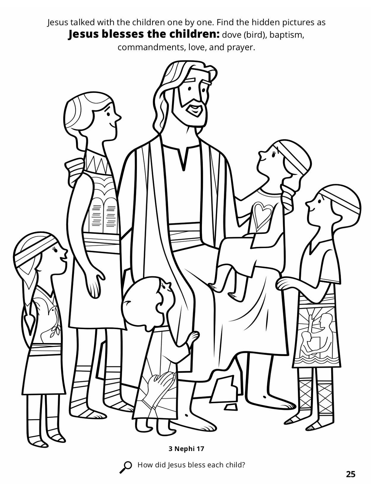 Download Jesus Blesses the Children