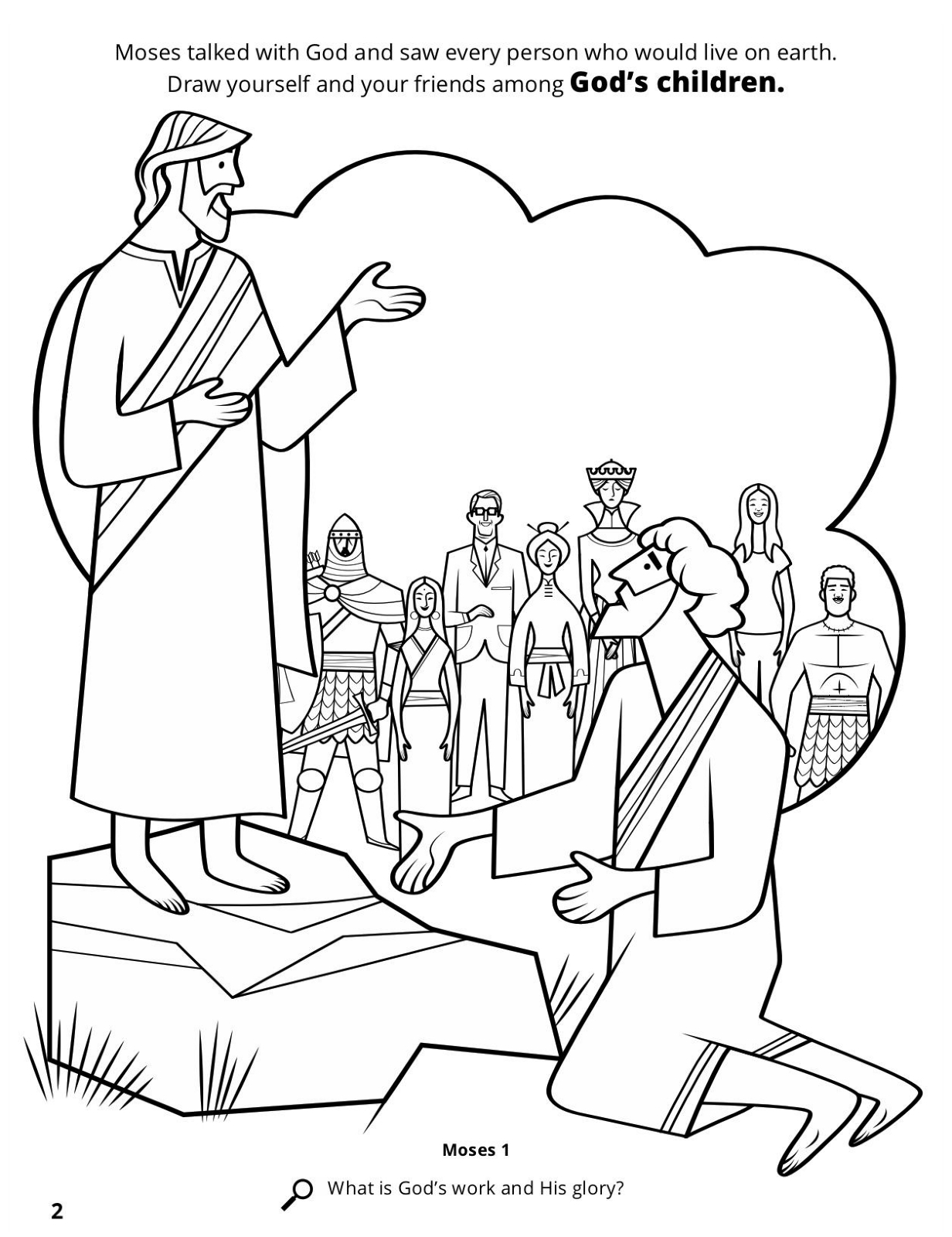 Making Bricks Israelites Coloring Page Coloring Pages