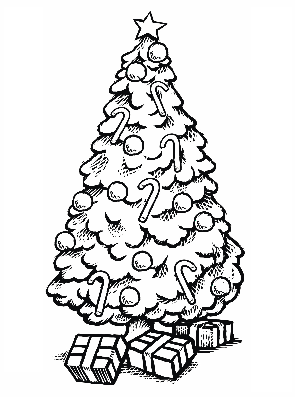 Christmas Tree Coloring