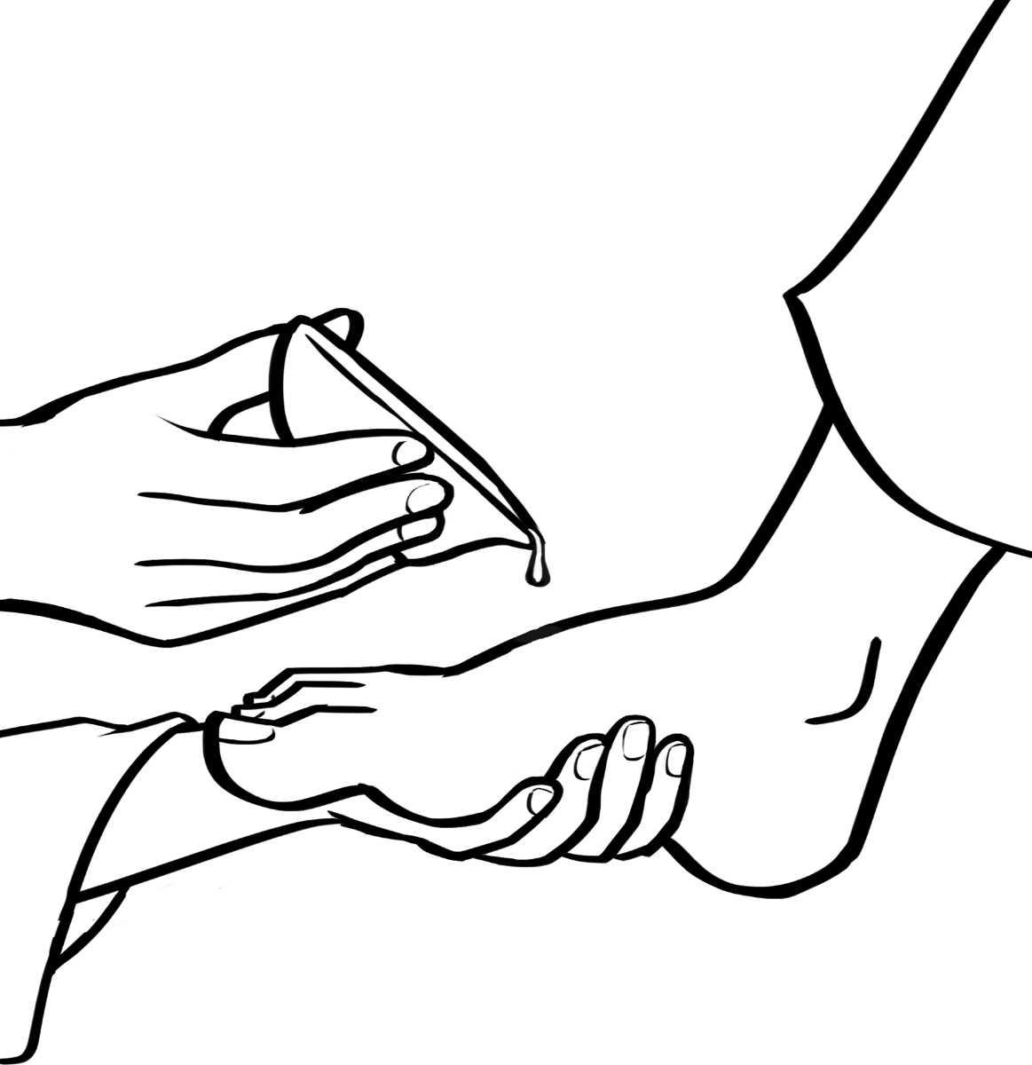 symbol feet washing of Washing Feet symbol feet washing of Washing Feet