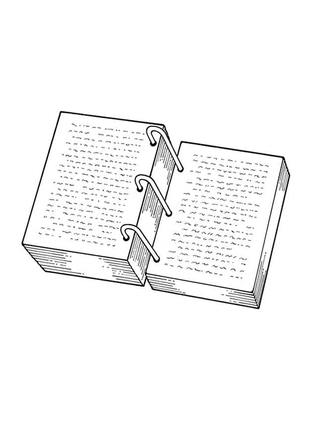 Line Drawing Book : The golden plates