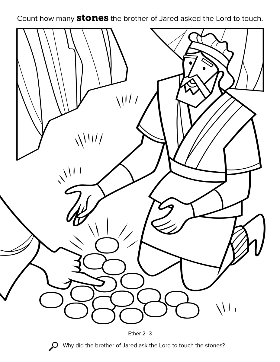 The Brother Of Jared Coloring Page The Brother Of Jared Coloring Page
