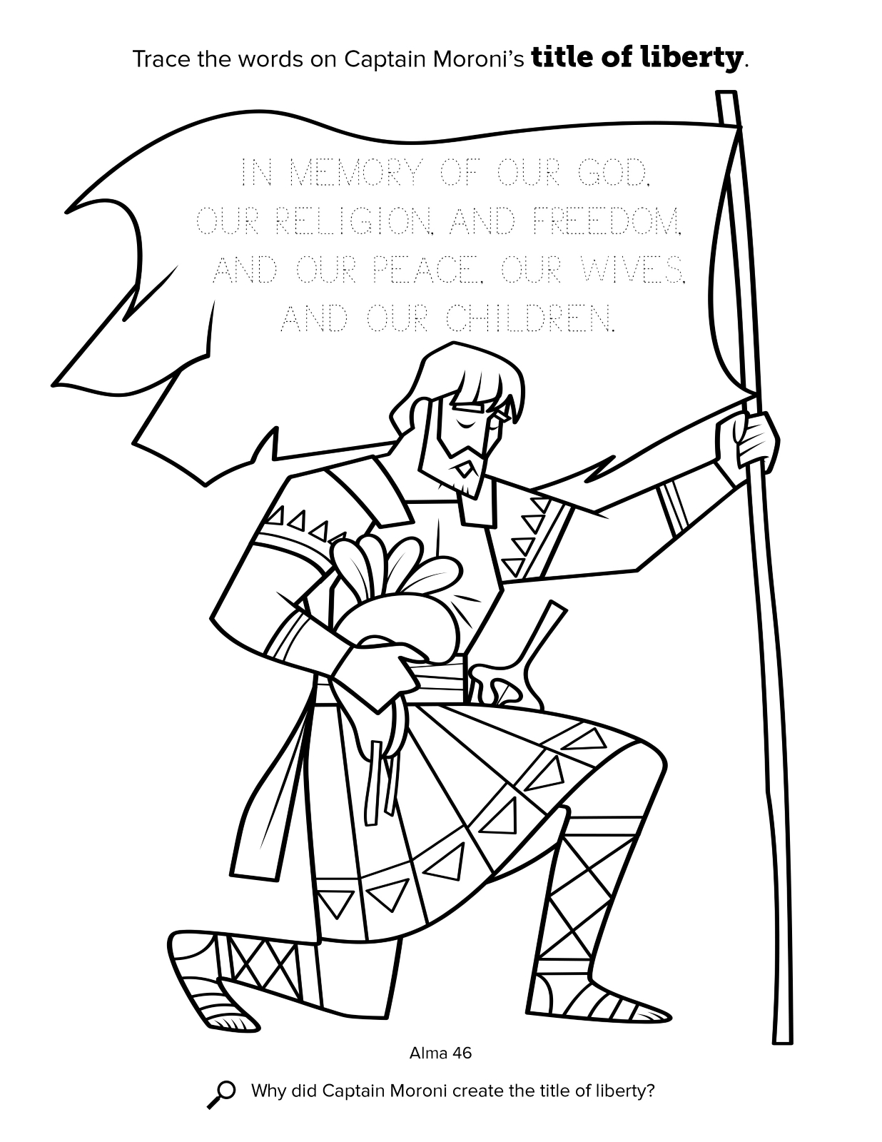 The Brother Of Jared Coloring Page The Brother Of Jared Coloring Page