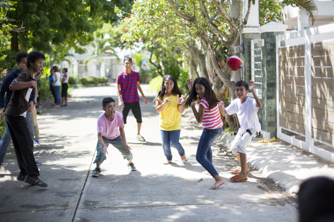 Playing in the Philippines