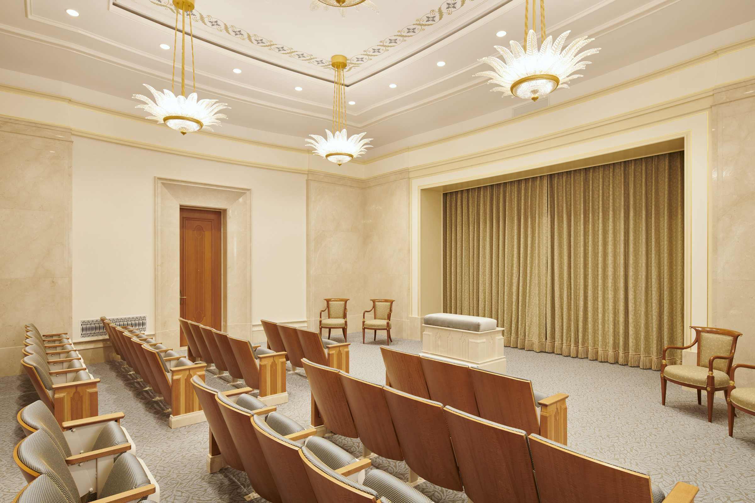 Rome Italy Temple Instruction Room