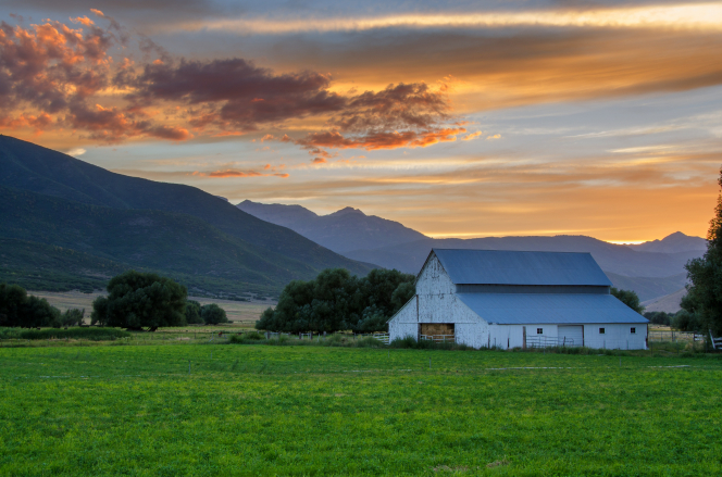 Barn In Utah