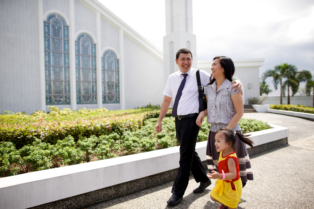 Young Couple at Temple