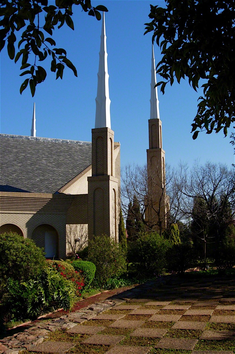 The Johannesburg South Africa Temple Spires
