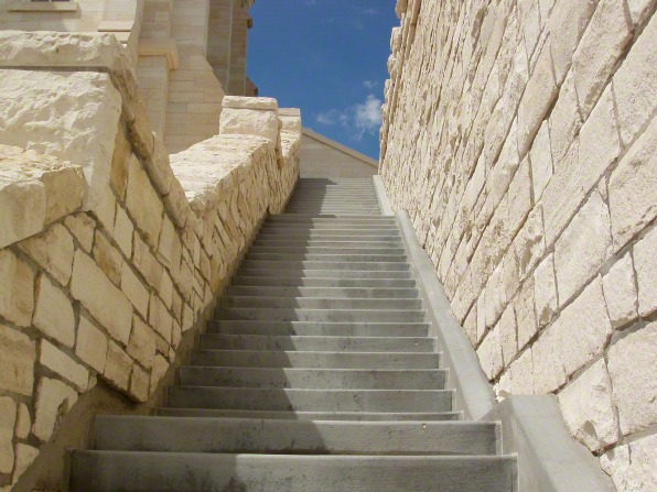 Manti Utah Temple Stairs